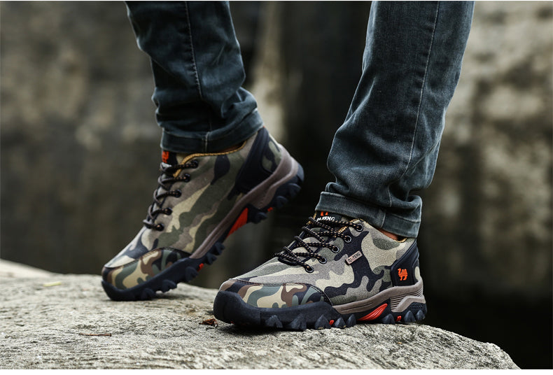 Bota Masculina Adventure Camuflan